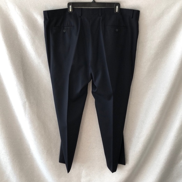 Navy Alfred Sung Dress Pants - Picture 4 of 8